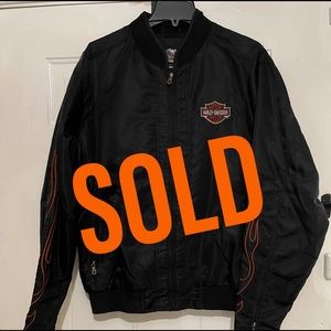 Excellent used condition Men’s Authentic Harley Davidson Jacket.